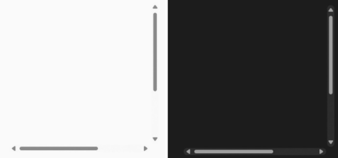 fluent滚动条引入google chrome