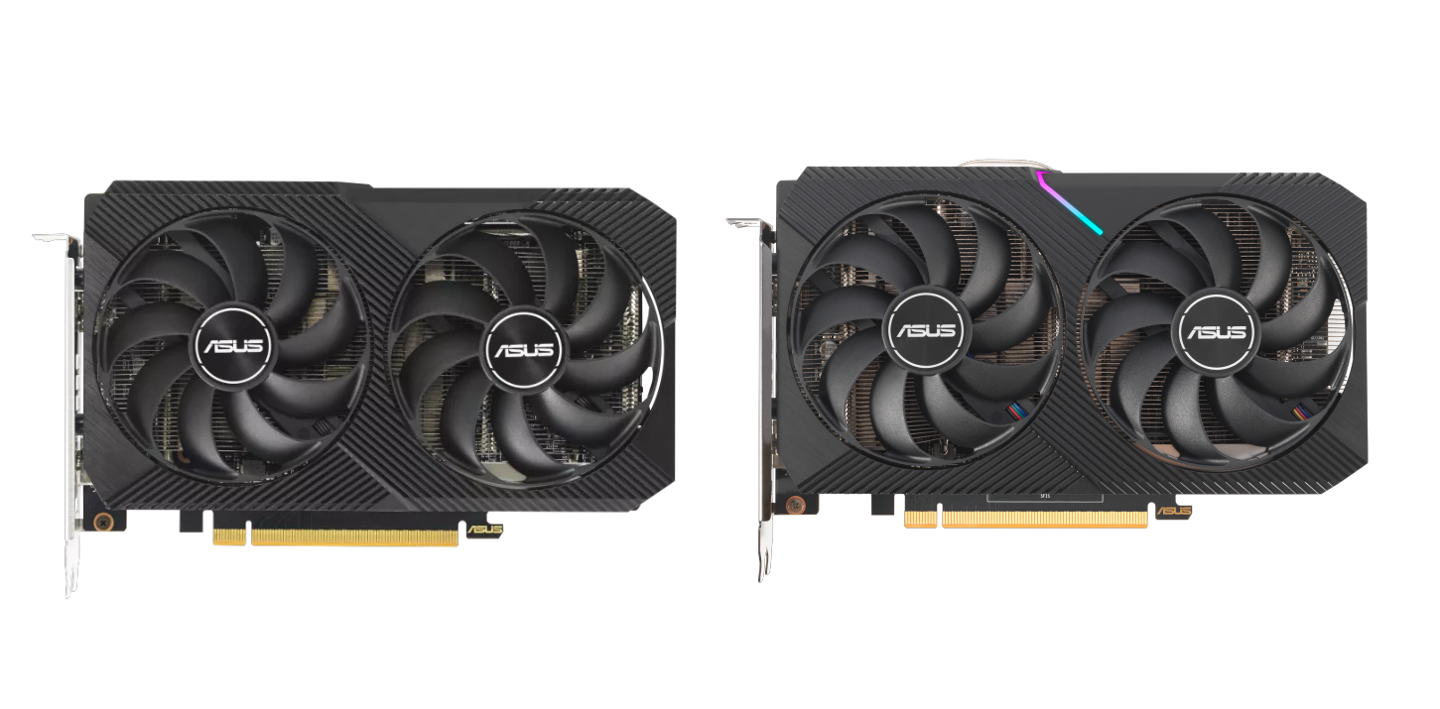 时隔两年半,华硕 rx 6500 xt dual oc 显卡更新 v2 版本:去除 rgb 灯效