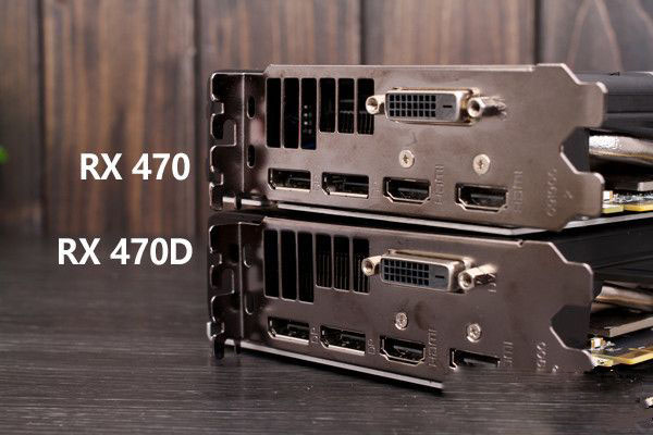 rx 470d与rx470拆解对比