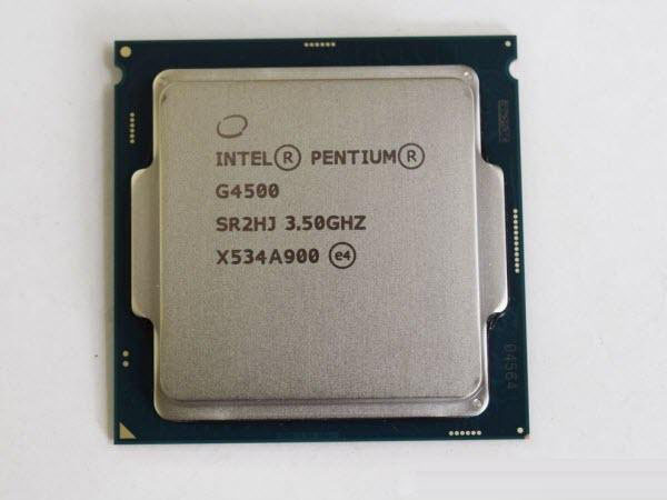 奔腾g4500 cpu怎么样?intel g4500和amd fx4300对比测试及评测