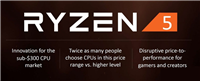 AMD Ryzen 7模拟6核和4核Ryzen 5游戏测试