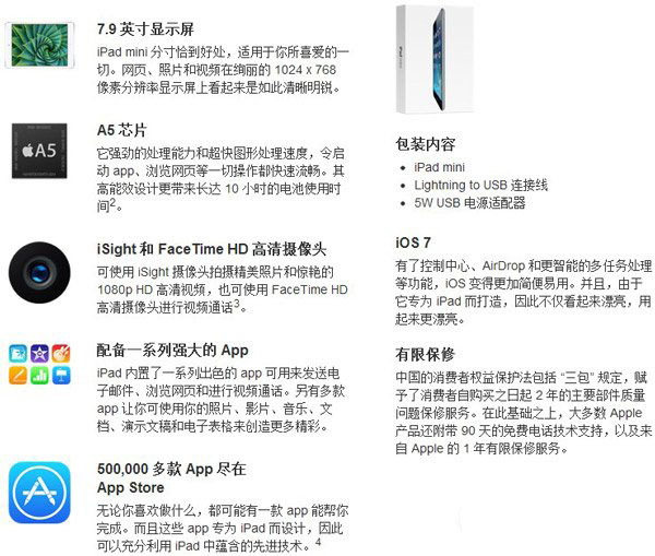 华为荣耀平板和ipad mini对比哪个好？荣耀平板和ipad mini配置对比1