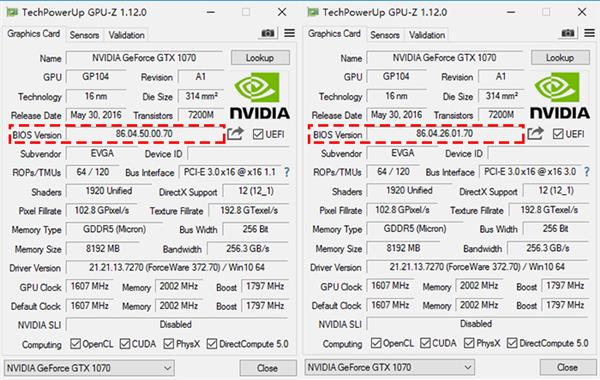 小编上阵排雷！gtx 1070美光显存门刷bios修复教程