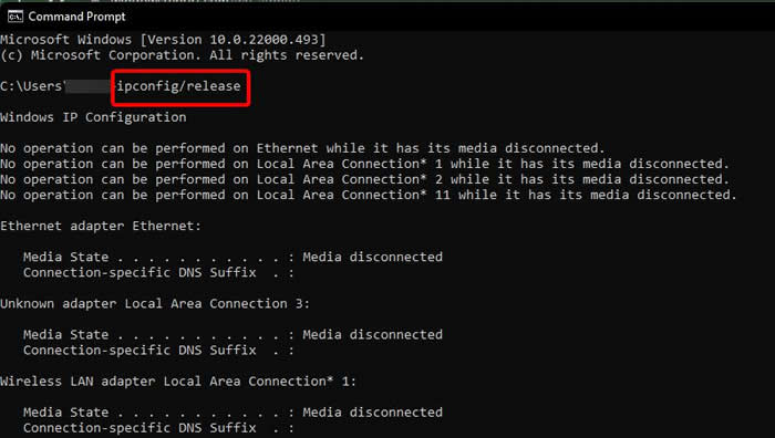 win11系统连接wifi出现没有有效ip配置错误解决方法