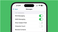 苹果 iOS 18 已初步支持 RCS:iPhone 和安卓手机可互发“5G 消息”