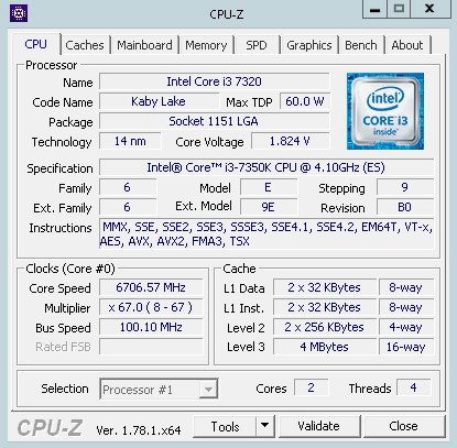 intel首款能超频i3-7350k性能狂飙 媲美i7-2600k