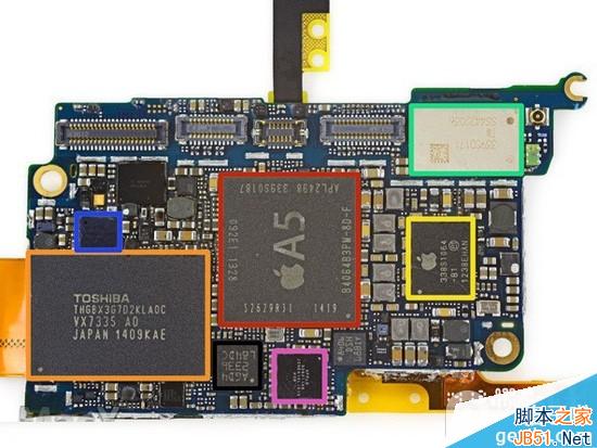 16gb ipod touch5最全拆解 内部与以往一样