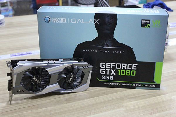 1599非公版 影驰gtx1060 3g虎将显卡开箱图赏