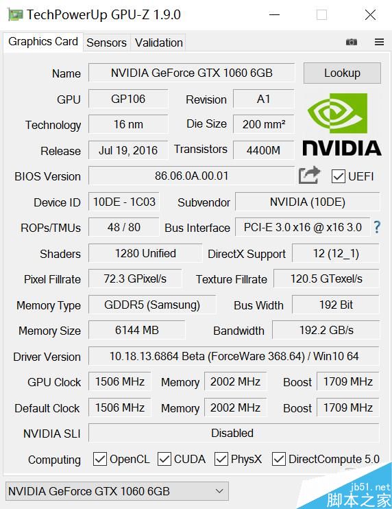 gtx1060笔记本显卡首测：竟能挑战桌面2k神卡？