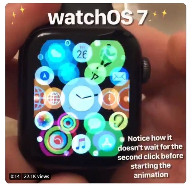 苹果watchos 7开发者预览版beta 5发布