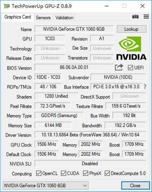 gtx 1060怎么样 gtx 1060详细评测