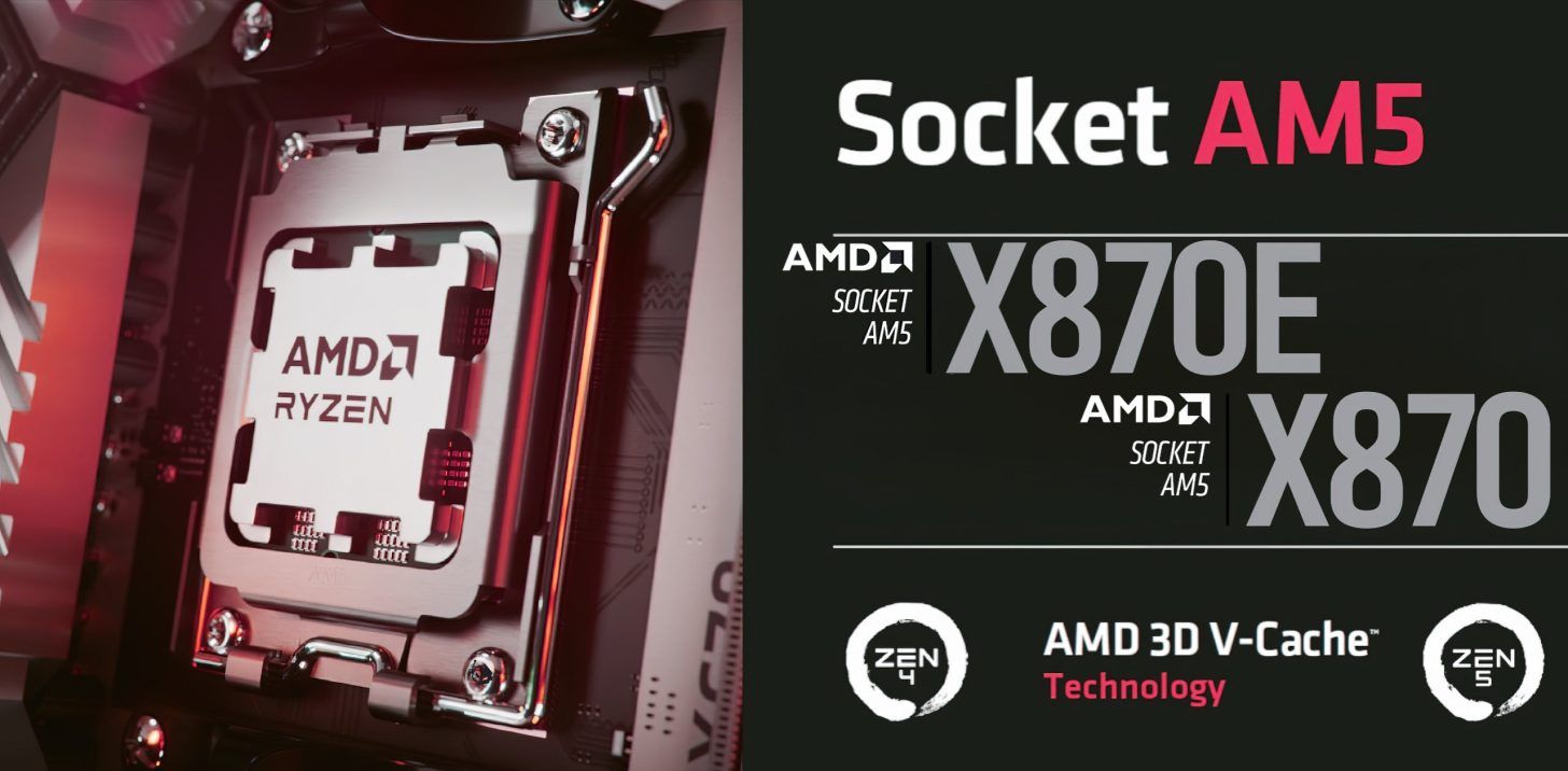 amd x870 / x870e am5 主板被曝 9 月 30 日发售