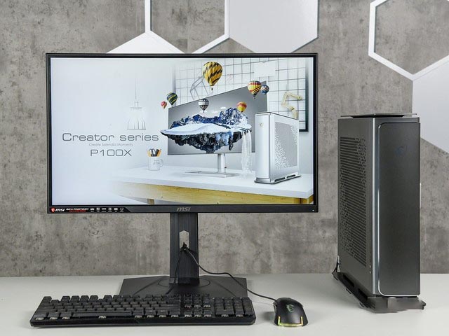微星p100x主机体验设计师的快感  