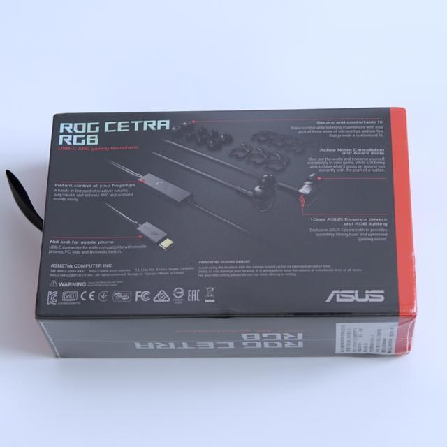 音质上佳的利器:rog降临rgb 降噪耳机开箱体验