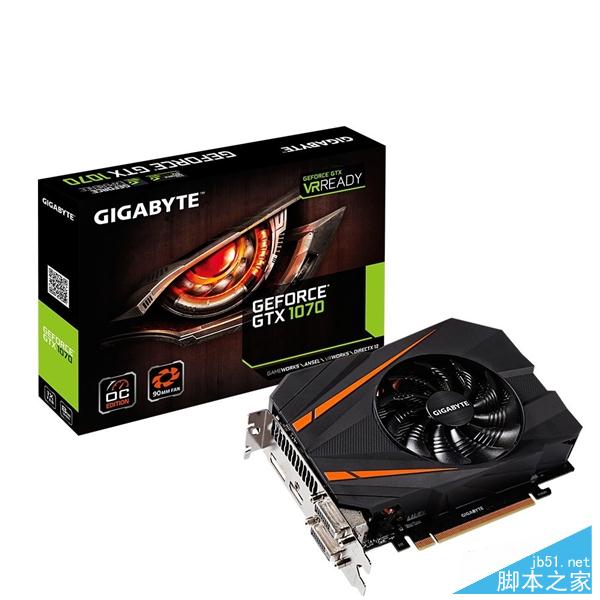 技嘉首秀迷你版gtx 1070：还猛超频32％！