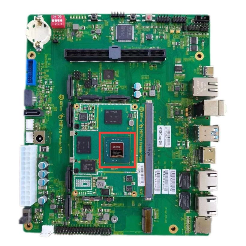 搭载eic7700x的sifive hifive premier p550 开发板