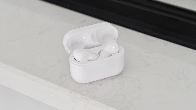 开盒即连，佩戴舒适。体验earbuds x1真无线蓝牙耳机