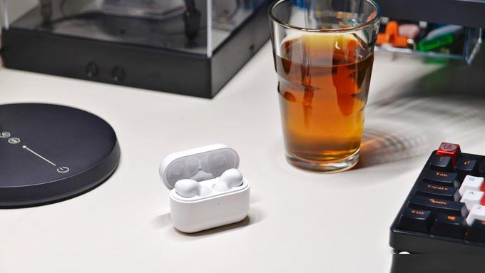 开盒即连，佩戴舒适。体验earbuds x1真无线蓝牙耳机