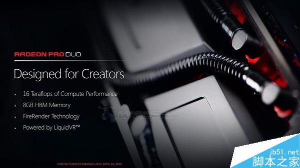 1.5倍titan x！amd radeon pro duo完整规格公布