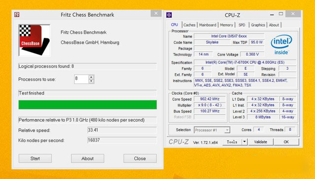 skylake珊珊来迟 intel酷睿六代i5-6600k和i7-6700k对比评测
