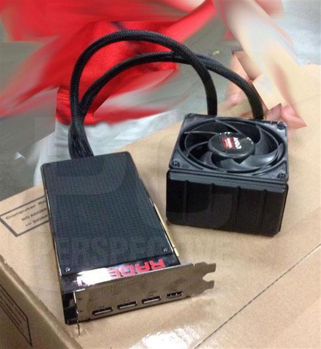 amd fury x显卡清晰照曝光:双pin供电