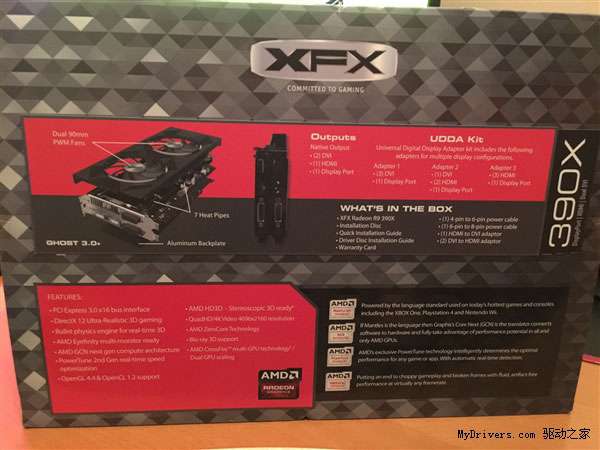 有点惊喜 amd r9 390x实卡/性能首曝
