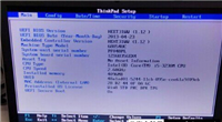 ThinkPad联想E431笔记本电脑Win8改BIOS设置启动装Win7图文教程