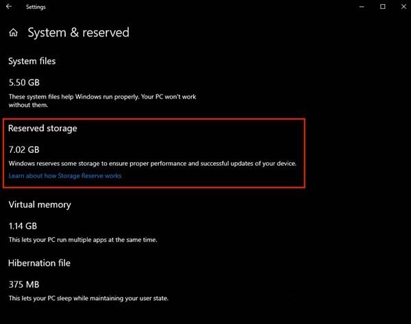 win10预留7gb空间怎么取消？win10 19h1禁用7gb空间占用方法