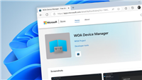 WOA 设备管理器登陆微软应用商店，可在 Surface Duo 上安装 Win11 系统