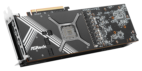 华擎被曝调整首批 12v-2×6 供电 amd 显卡命名:从 ws 改为 creator 显卡背面外观