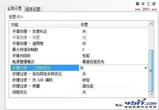 nvidia显卡控制面板设置详解