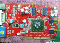 杂牌9550显卡花屏维修一例