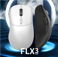 HELLO GANSS FLX3 三模游戏鼠标开启预售：PAW3395、55g 重量，99 元起