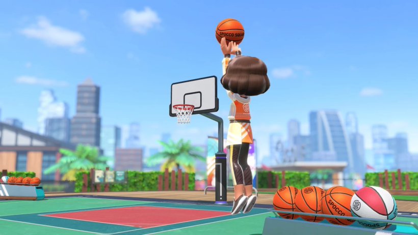 《任天堂 switch 运动》免费“篮球项目”游戏更新官宣 7 月 10 日上线 三分球大赛