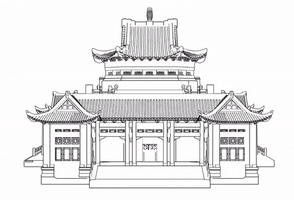 武汉大学校史馆数字模型