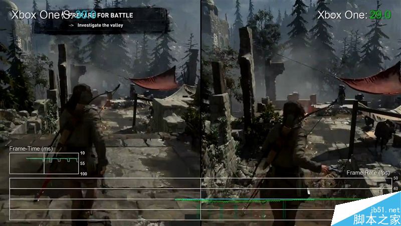 xbox one s性能实测：帧率上去了