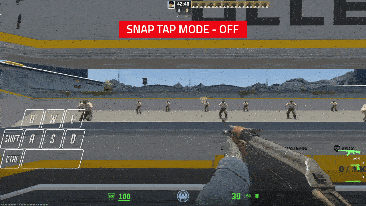 snap tap 模式关