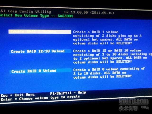 ibm system x3250 m4 配置raid阵列