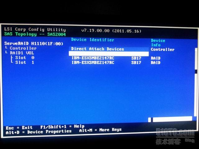 ibm system x3250 m4 配置raid阵列