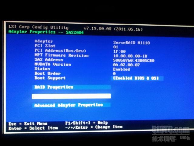 ibm system x3250 m4 配置raid阵列
