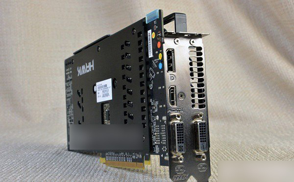 微星r9 270x hawk显卡接口