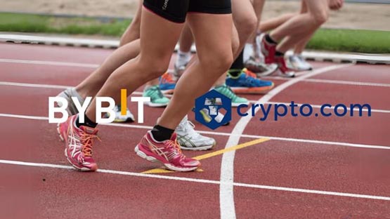 the block数据：coinbase稳坐美元市场龙头！crypto.com及bybit脱颖而出