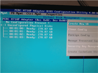 DELL H310 H710 阵列卡配置图文方法