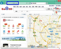 百度地图使用全景功能查看实景地图教程
