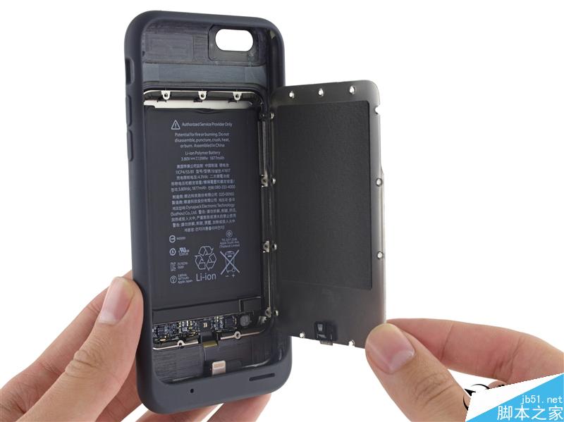 iphone 6s充电保护壳拆解：乔布斯死不瞑目！