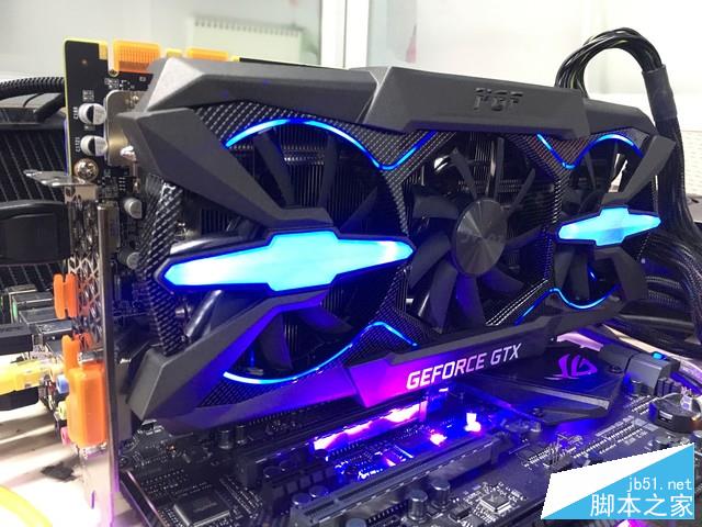 流光溢彩的至尊 索泰gtx1080ti pgf评测 