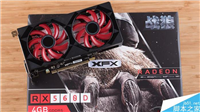 讯景RX 560D战狼版游戏显卡图解评测+拆解