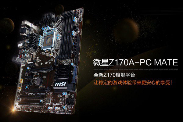 微星z170a-pc mate主板