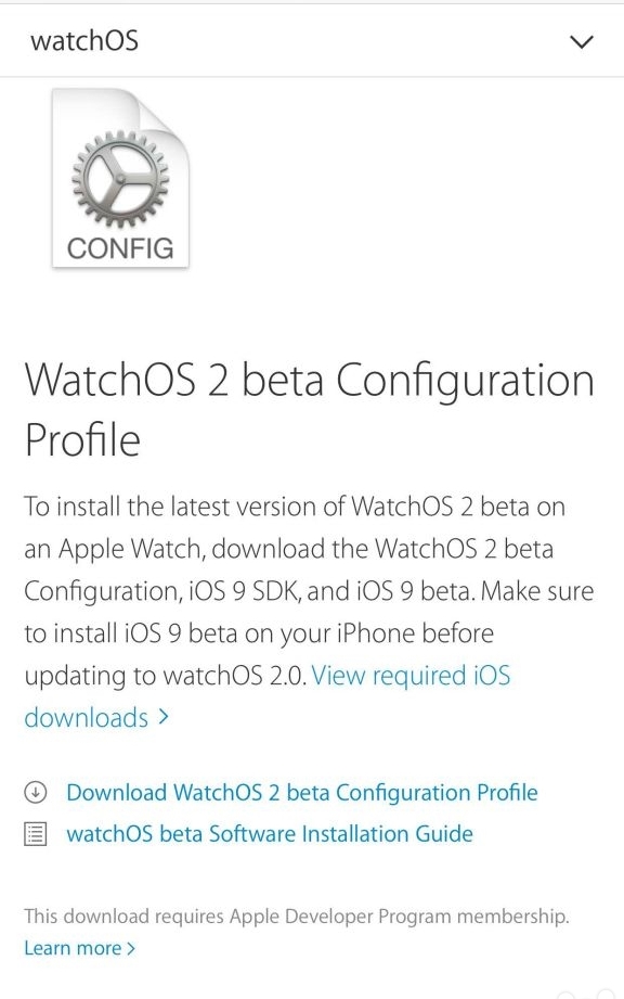 apple watch os 2开放下载：可diy表盘了