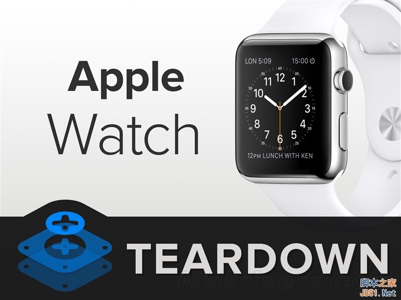 apple watch详尽拆解：电池太失望了！